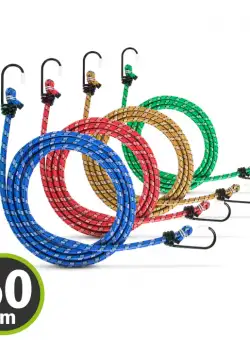 Set cordeline elastice - 4 x 60 cm