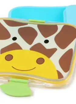 Set cutii pentru gustare Skip Hop Zoo Girafa 9J648510 (Multicolor)