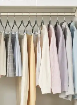 Set De 12 Umerase Din Catifea Cu Cleme Reglabile, Gri, 42.5 Cm