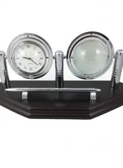 Set de birou - Glob, Ceas si Pix