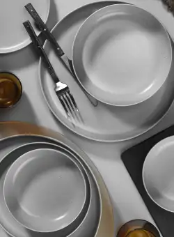 Set de cină MOD16YS720159, Multicolor, 27x2.5x27 cm