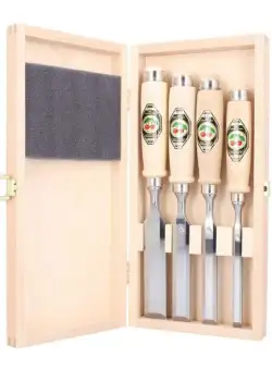 Set de dalti profesionale pentru lemn Kirschen 1141000, 4 piese