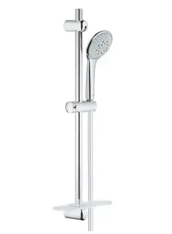 Set de dus Grohe Euphoria 110 Champagne cu para de dus 3 jeturi furtun 175cm si bara 60cm crom