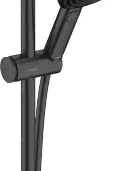 Set de dus Hansgrohe Pulsify Select 105 Relaxation cu 3 tipuri de jet si bara de 0.65 m negru mat
