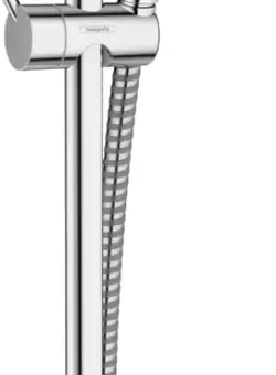 Set de dus Hansgrohe Vernis Blend Vario 100 cu 2 tipuri de jet si bara de 0.65 m crom