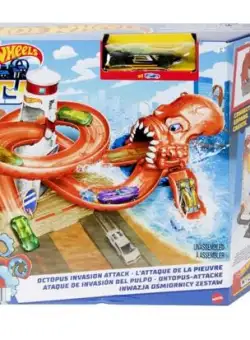 Set de joaca, Hot Wheels, Atacul Caracatitei, HDR31