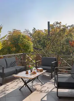 Set De Lounge De Grădină Lux Naomi, 4 bucati