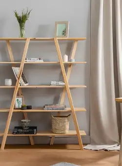 Set De Mobilier De Birou Lemn ,Stejar, 2 piese