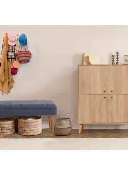 Set de mobilier pentru hol Multilux - 726 - 1053 Hallway Furniture Set 11, Sonomo, 111x36x95 cm