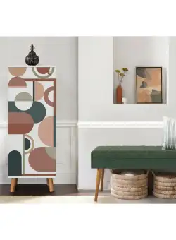 Set de mobilier pentru hol Vegas Sonomo - 200 - 0900 Hallway Furniture Set 34, Alb, 105x50x40 cm