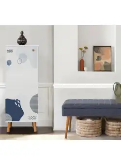 Set de mobilier pentru hol Vegas Sonomo - 200 - 0900 Hallway Furniture Set 42, Alb, 105x50x40 cm