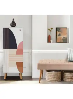 Set de mobilier pentru hol Vegas Sonomo - 200 - 0900 Hallway Furniture Set 46, Alb, 105x50x40 cm