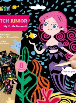 Set de razuit Scratch Junior - Mica Mea Sirena