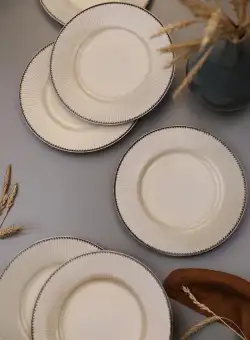 Set de servire pentru tort ADL21DUS6730P02, Negru, 21x2x21 cm