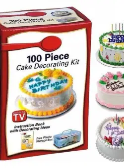 Set decorat torturi si prajituri cu 100 de piese