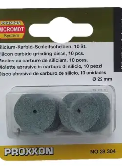 Set discuri abrazive pentru metal Proxxon 28304, O22 mm, 11 piese