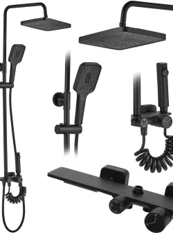 Set dus REA HELIX Black