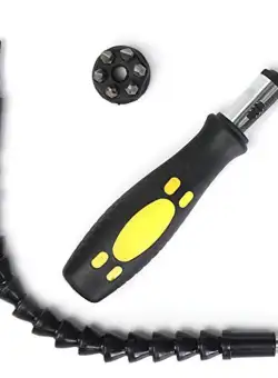 Set extensor flexibil pentru bormasini, surubelnita si biti, Snake Bit