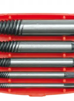 Set extractoare VOREL, pentru suruburi rupte, 5buc
