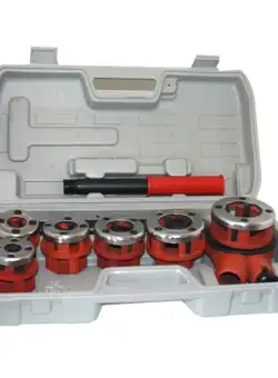 Set filiere pentru tevi Mannesmann 530-9, 1 2 -3 8 , 8 piese