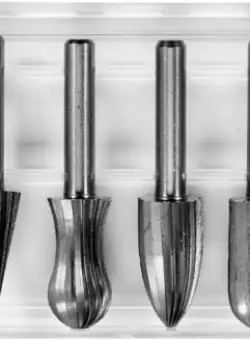 Set freze metal YATO, HSS, 6mm, 6buc