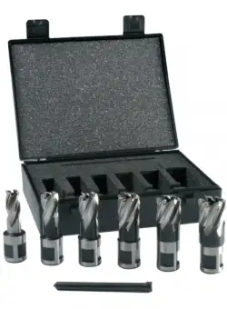 Set freze pentru masina de gaurit cu coloana Evolution CUTTERKIT, O12-22 mm, 6 piese