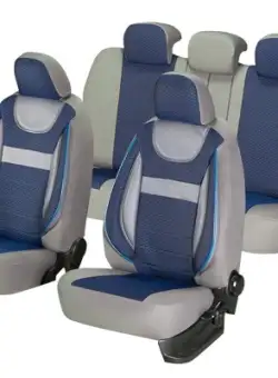 SET HUSE SCAUN DYNAMIC ALBASTRU