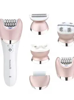 Set Ingrijire corporala 5 in 1 Hausberg HB-85, Voltaj 220-240V, Baterie litiu 1400 mAh