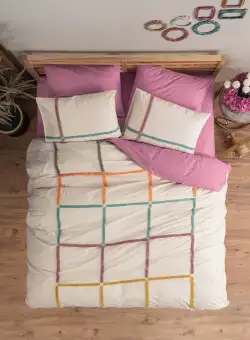 Set Lenjerie de pat double Fresh, 200 x 220 cm