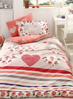 Set Lenjerie de pat single, 160 x 220 cm