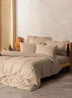 Set Lenjerie de pat single Carre, 160 x 220 cm