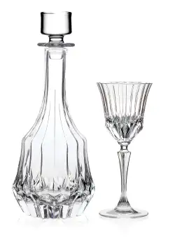 Set lichior RCR Adagio (decantor 750 ml + 6 pahare 80 ml)