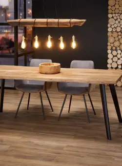 Set masa extensibila Dickson L150-210 cm + 4 scaune K392