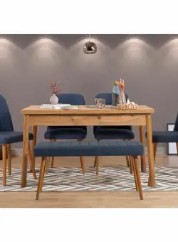 Set masa si scaune (6 piese) Costa Atlantic Navy Blue