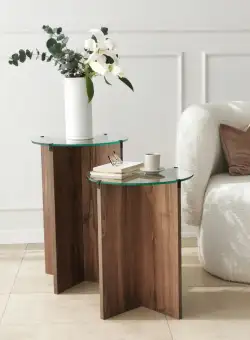 Set mase de cafea (2 bucati) Lily nuc