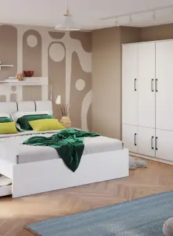 Set Mobila Dormitor Snow C21 tapitat