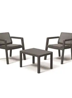 Set mobilier gradina graphite Keter Emily