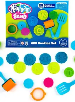 Set nisip kinetic prajiturele ABC - Playfoam™