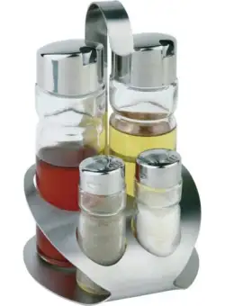 Set oliviera 4 piese cu suport inox APS