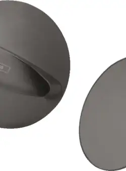 Set ornamente pentru sifon cu preaplin pentru cada Hansgrohe Flexaplus negru periat