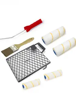 Set pentru zugravit cu rezerve si gratar Hansa 997021, 7 piese