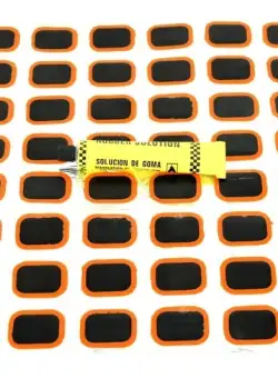 Set Petice Vulcanizare, Set 48 Petice, Solutie Lipire Inclusa