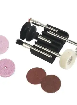 Set pietre de slefuire si taiere Mannesmann 92564, 9 piese