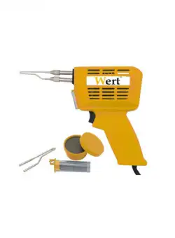 Set pistol de lipit si accesorii Wert 2443, 100 W, 5 piese
