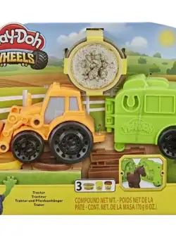 Set Play-Doh Wheels - Tractorul
