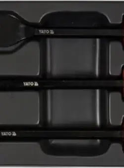 Set raclete cu maner pentru garnituri YATO CrV 3buc