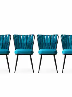 Set scaune (4 piese) Kusaklı - 228 V4