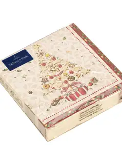 Set servetele hartie Villeroy & Boch Winter Specials C-Napkin Bakery Xmas Tree 25x25cm