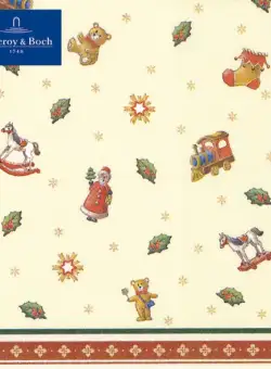 Set servetele hartie Villeroy & Boch Winter Specials Toys Cocktail Napkins Scatters S 25x25cm