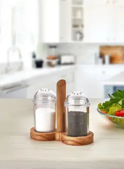 Set Solnita 600, De lemn, 12x11.4x5.8 cm